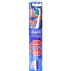 Eine Zahnbürste von Oral-B in einer blauen Verpackung.